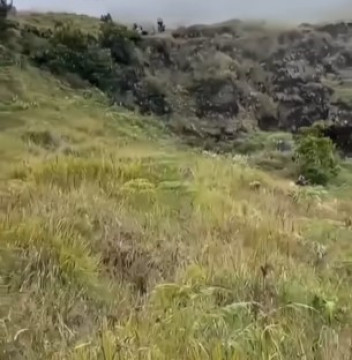 Lokasi pendaki asal Swiss jatuh di Gunung Rinjani. (Instagram)